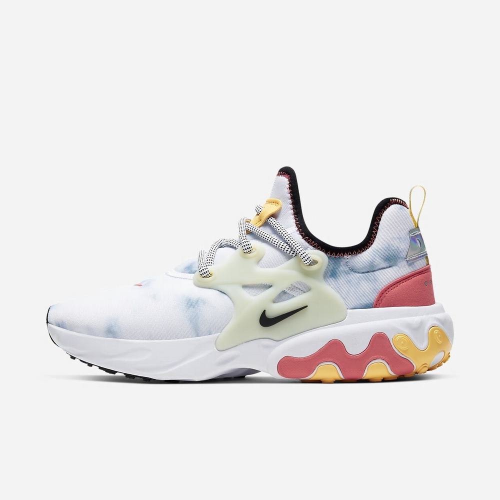 Sneakers Nike React Presto Multicolore 9453-078 Multi-Color/Pistachio Frost/White/Black Homme | XDC-15348309